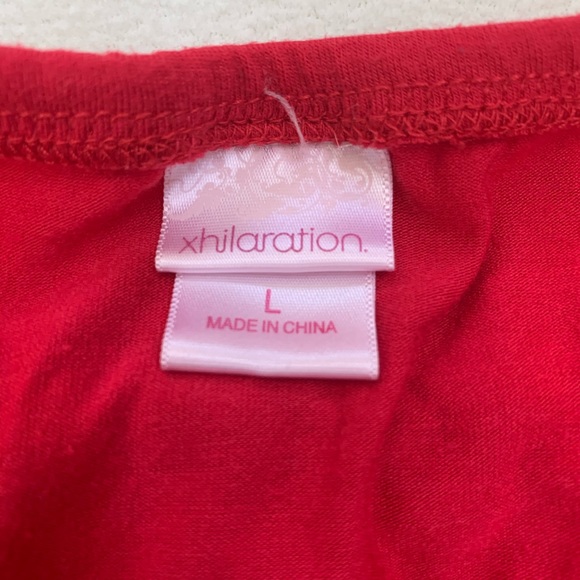 Xhilaration Red Skirt - Picture 3 of 7